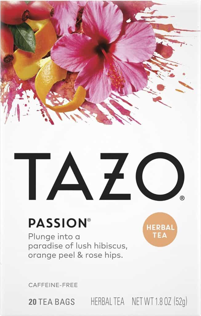 TAZO Passion Herbal Tea Bags, 20 Count