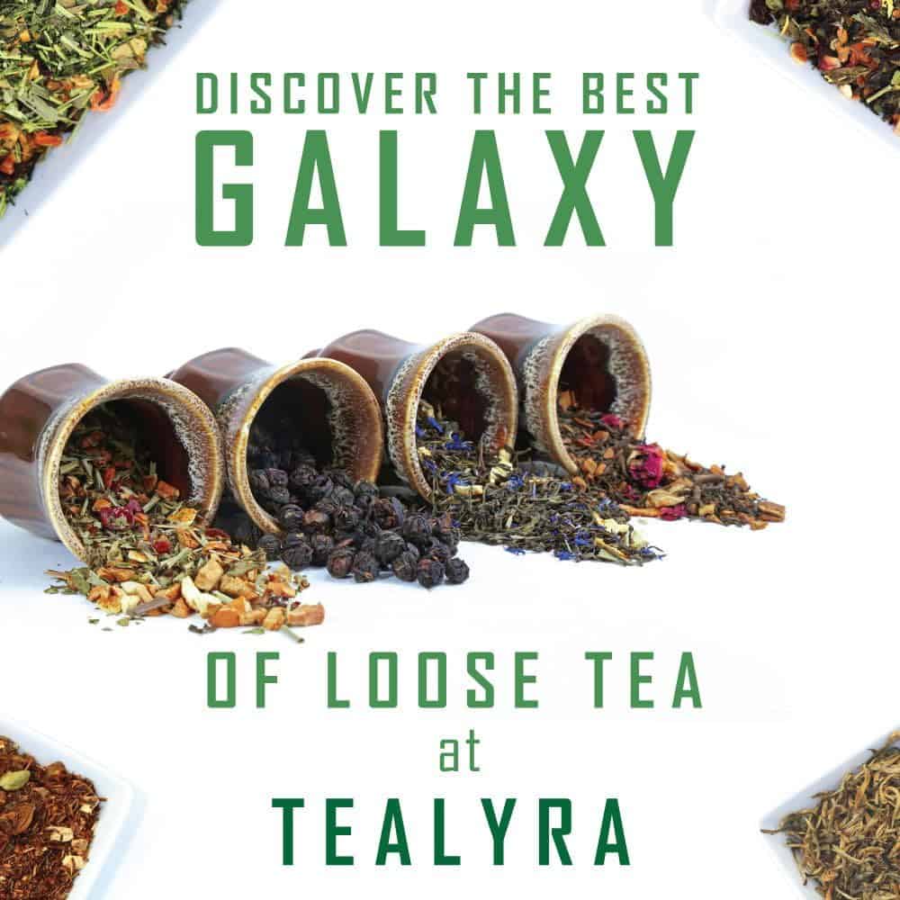 Tealyra - Crushed Cherry Colada - Pineapple - Hibiscus - Coconut - Fruity Herbal Loose Tea - Caffeine Free - Hot or Iced - 112g (4-ounce)